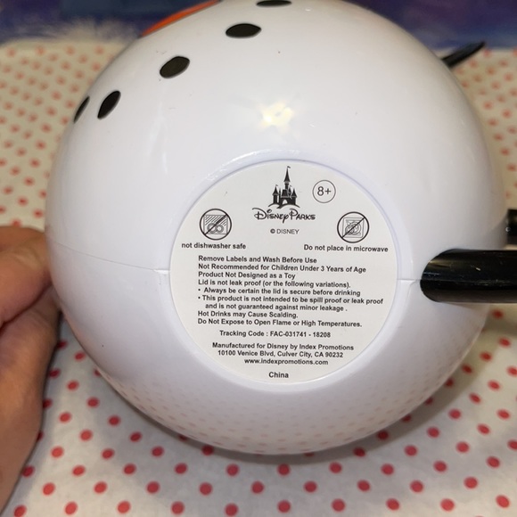 MICKEY SNOWMAN ORNAMENT CUP DRINK HOLDER. BRAND NEW - Picture 9 of 9